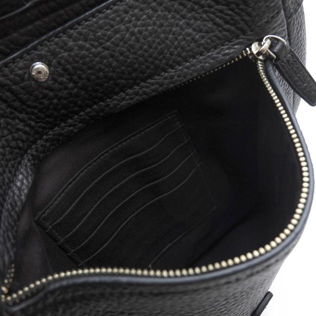 ○トゥミ TUMI 牛革 ショルダーバッグ 6853D Sundance Santa Fe North South サンダンス シボ革 シュリンクレザー メンズ 【中古】 中古_8