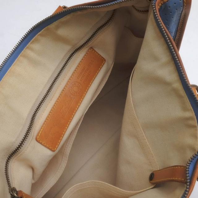 ○フェリージ Felisi バケッタレザー 牛革 ビジネスバッグ 9841 パンチングレザー 定番 メンズ 【中古】 中古_8