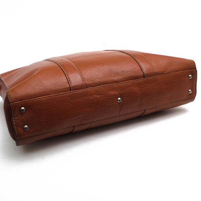 ○ソメスサドル SOMES SADDLE 牛革 カウハイド ビジネスバッグ A4サイズ収納可 ノートPC収納可 シボ革 シュリンクレザー メンズ 【 中古 ○ソメスサドル SOMES SADDLE 牛革 カウハイド ビジネスバッグ A4