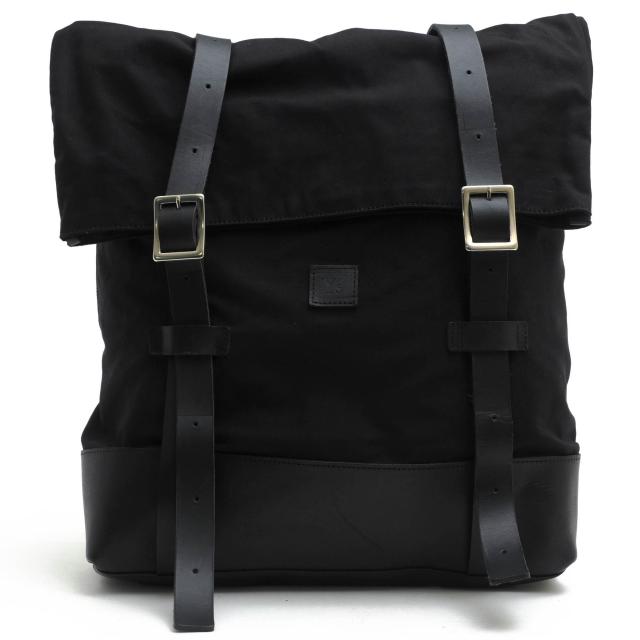 ○ワイズ Y's 牛革 コットンキャンバス リュック YH-I09-893-2 2WAY トートバッグ デイパック メンズ 【中古】 中古の通販はバックパック・リュック