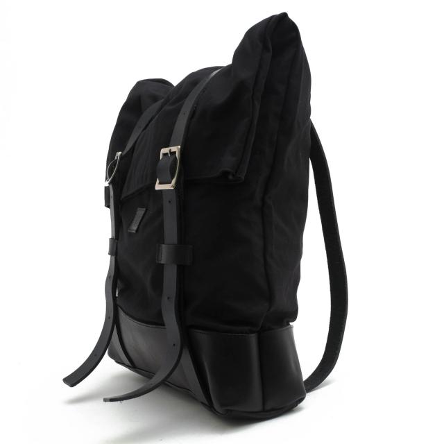 ○ワイズ Y's 牛革 コットンキャンバス リュック YH-I09-893-2 2WAY トートバッグ デイパック メンズ 【中古】 中古の通販は