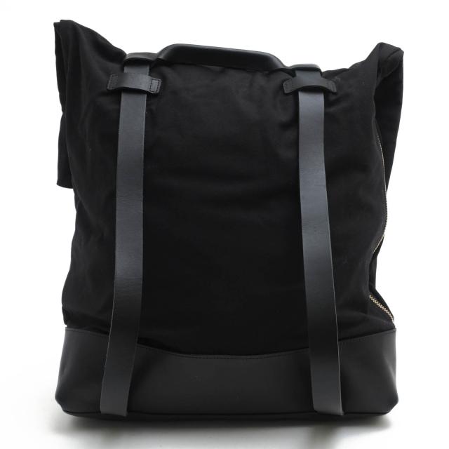 ○ワイズ Y's 牛革 コットンキャンバス リュック YH-I09-893-2 2WAY トートバッグ デイパック メンズ 【中古】 中古の通販は