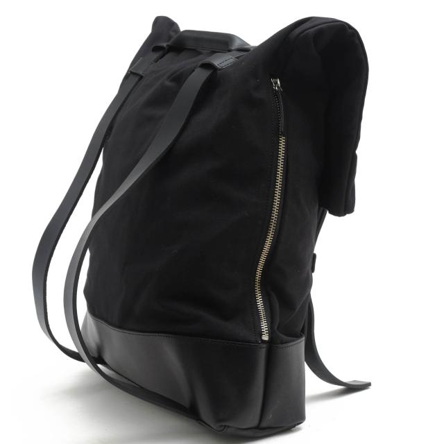 ○ワイズ Y's 牛革 コットンキャンバス リュック YH-I09-893-2 2WAY トートバッグ デイパック メンズ 【中古】 中古の通販は