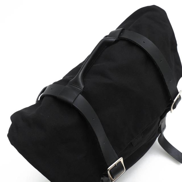 ○ワイズ Y's 牛革 コットンキャンバス リュック YH-I09-893-2 2WAY トートバッグ デイパック メンズ 【中古】 中古の通販は