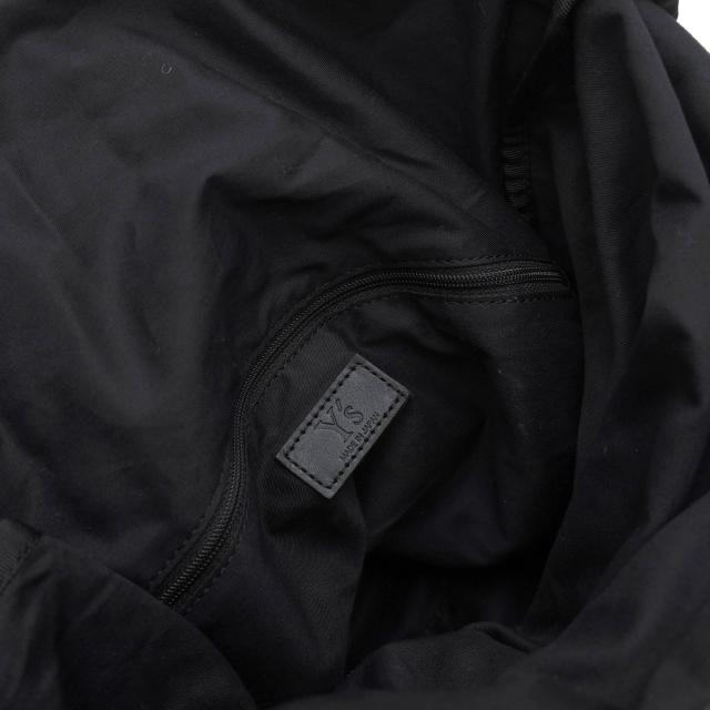 ○ワイズ Y's 牛革 コットンキャンバス リュック YH-I09-893-2 2WAY トートバッグ デイパック メンズ 【中古】 中古の通販は