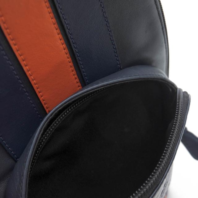 ○コーチ COACH 牛革 カーフ ショルダーバッグ F76867 Houston Pack With Baseball Stitch Sling ベースボールステッチ ボディバッ 中古_8