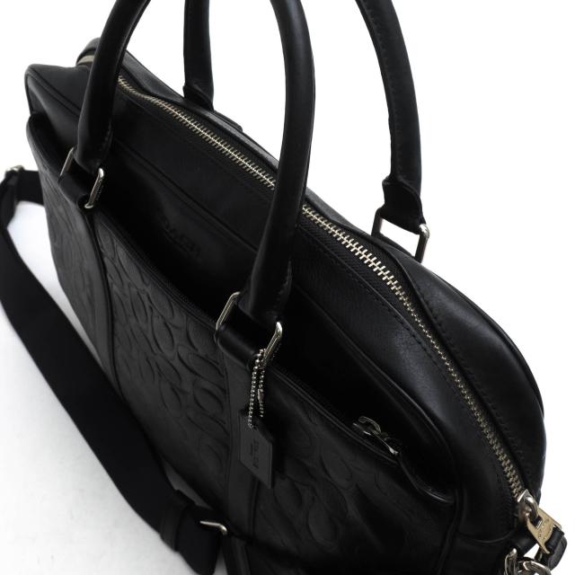 ○コーチ COACH 牛革 ショルダーバッグ F71798 Slim Brief In