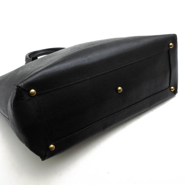 ○ポーター 吉田カバン PORTER B印 YOSHIDA ヌメ革 ゴート型押し トートバッグ 34-62-0051-176 P.G.B TOTE LARGE A4サイズ収納可 中古_5
