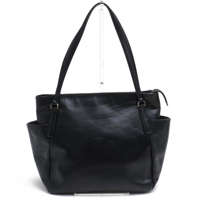 ○ヒロフ HIROFU 牛革 トートバッグ Hロゴ 肩掛け ワンショルダーバッグ レディース 【中古】 中古