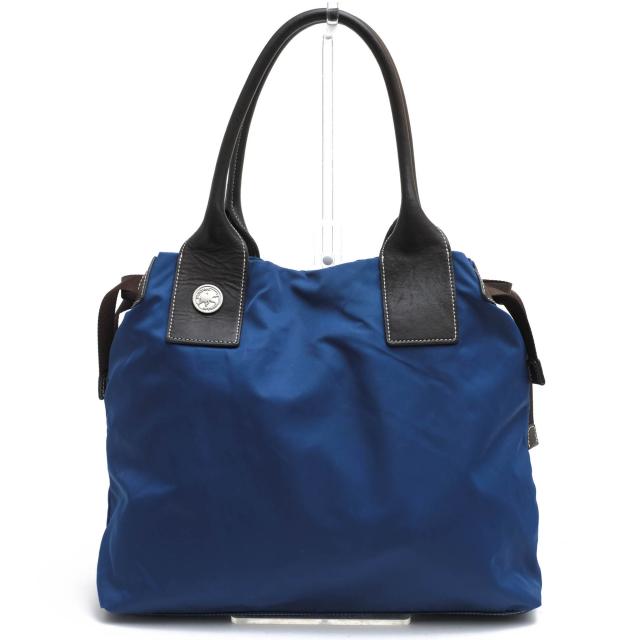 ○ハンティングワールド HUNTING WORLD 一部牛革 トートバッグ 531403 肩掛け ワンショルダーバッグ レディース 【中古】 中古