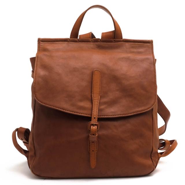 ○ゲンテン genten 牛革 リュック 40490 Avila nuova アヴィラ ヌオーバ ベジタブルタンニン鞣し シボ革 シュリンクレザー デイパ  中古の通販は