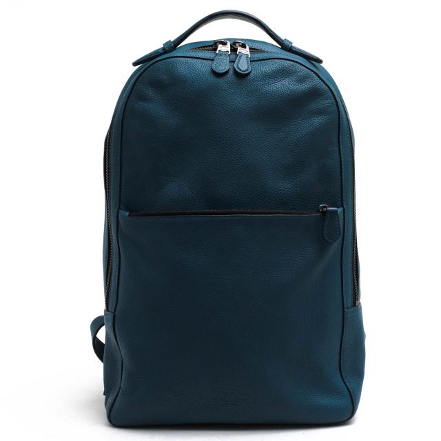 ○コーチ COACH ペブルドレザー 牛革 リュック 72306 Metropolitan soft backpack メトロポリタン ソフト バックパック ビジネスリ 中古