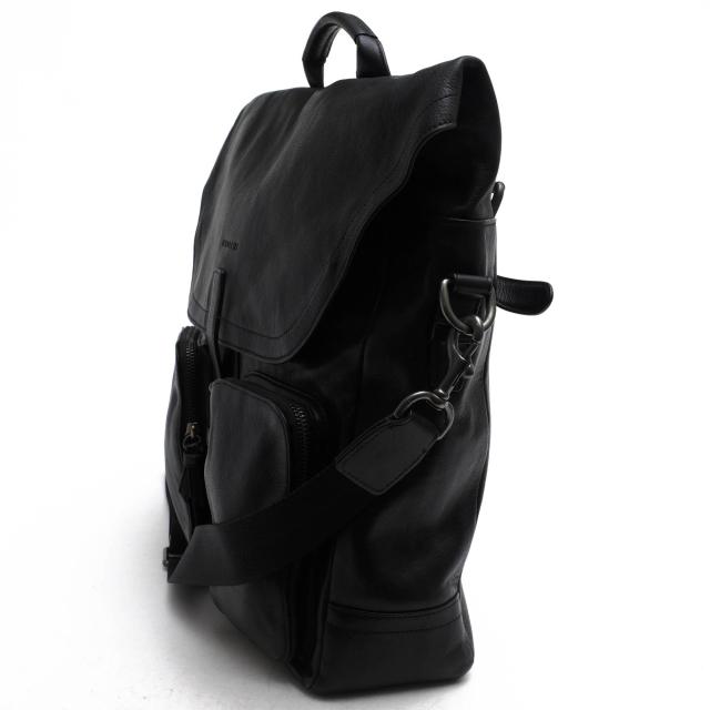 ○コーチ COACH 牛革 グレイン型押し トートバッグ 61059 2WAY ショルダーバッグ シボ革 シュリンクレザー メンズ 【中古】 中古_3