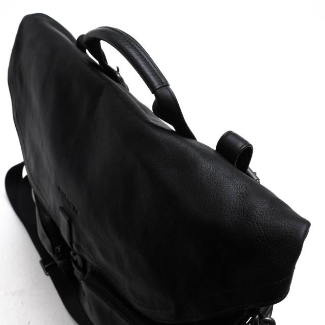 ○コーチ COACH 牛革 グレイン型押し トートバッグ 61059 2WAY ショルダーバッグ シボ革 シュリンクレザー メンズ 【中古】 中古_4