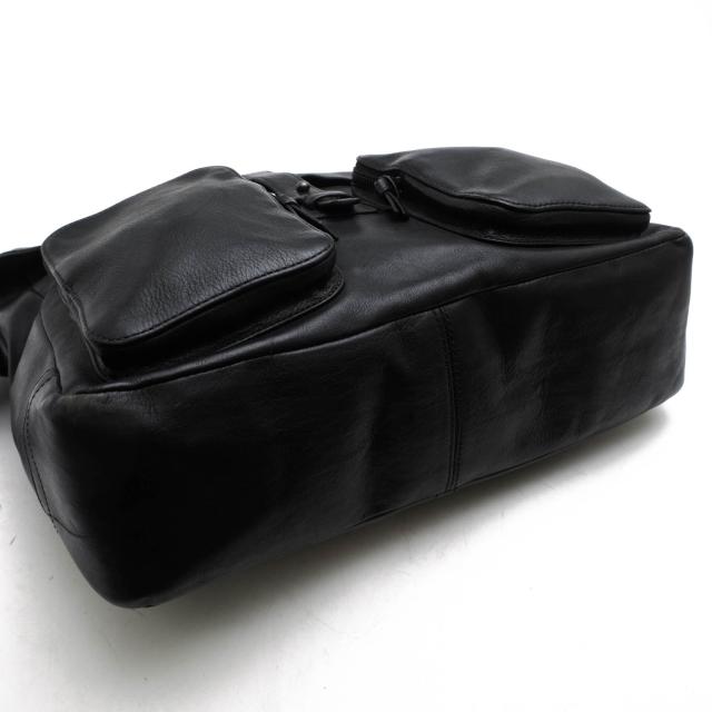 ○コーチ COACH 牛革 グレイン型押し トートバッグ 61059 2WAY ショルダーバッグ シボ革 シュリンクレザー メンズ 【中古】 中古_5