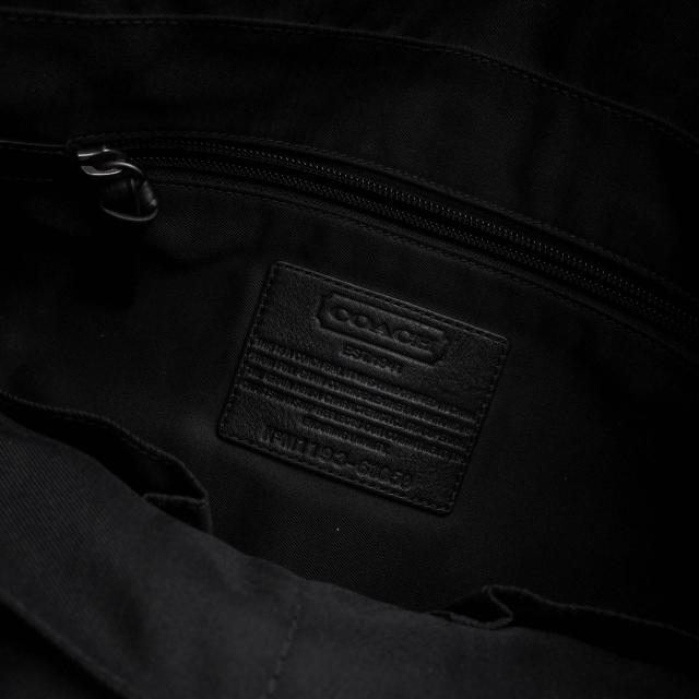 ○コーチ COACH 牛革 グレイン型押し トートバッグ 61059 2WAY ショルダーバッグ シボ革 シュリンクレザー メンズ 【中古】 中古_8