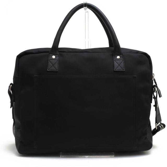 ○ダンヒル Dunhill ナイロンツイル 牛革 ビジネスバッグ D-EIGHT