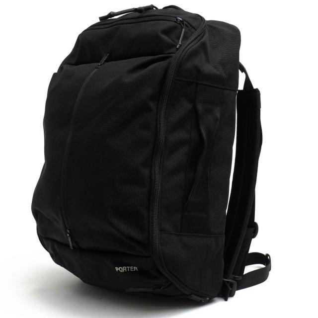 ○ポーター 吉田カバン PORTER バリスティックナイロン ビジネスバッグ 532-17900 UPSIDE 3WAY OVERNIGHT BRIEFCASE L アップサイ 中古_1