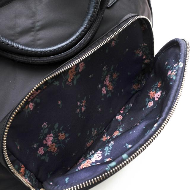 ○コーチ COACH ライトウェイトナイロン ポリッシュペブルドレザー