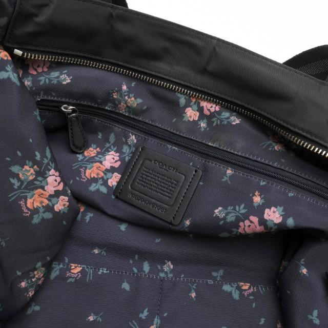 ○コーチ COACH ライトウェイトナイロン ポリッシュペブルドレザー