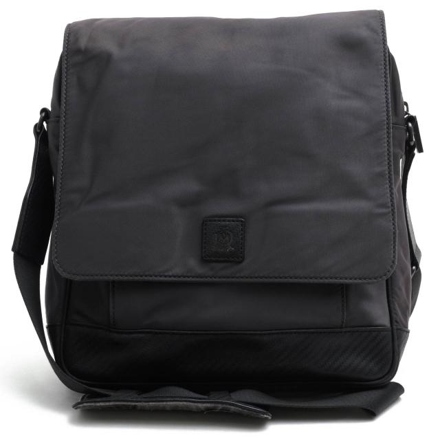 ○ダンヒル Dunhill カーボンファイバー ショルダーバッグ L3R660A CHASSIS SUPER LIGHT クロスボディバッグ メンズ 【中古】 中古