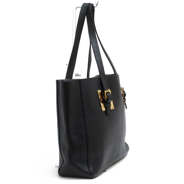 ○ソフィーヒュルム Sophie Hulme 牛革 トートバッグ Albion East/West Leather Tote アルビオン 肩掛け ワンショルダーバッグ シ  中古_2