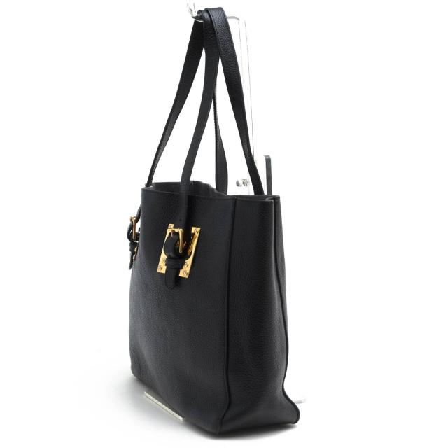 ○ソフィーヒュルム Sophie Hulme 牛革 トートバッグ Albion East/West Leather Tote アルビオン 肩掛け ワンショルダーバッグ シ  中古_3