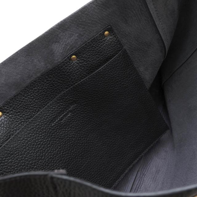 ○ソフィーヒュルム Sophie Hulme 牛革 トートバッグ Albion East/West Leather Tote アルビオン 肩掛け ワンショルダーバッグ シ  中古_8