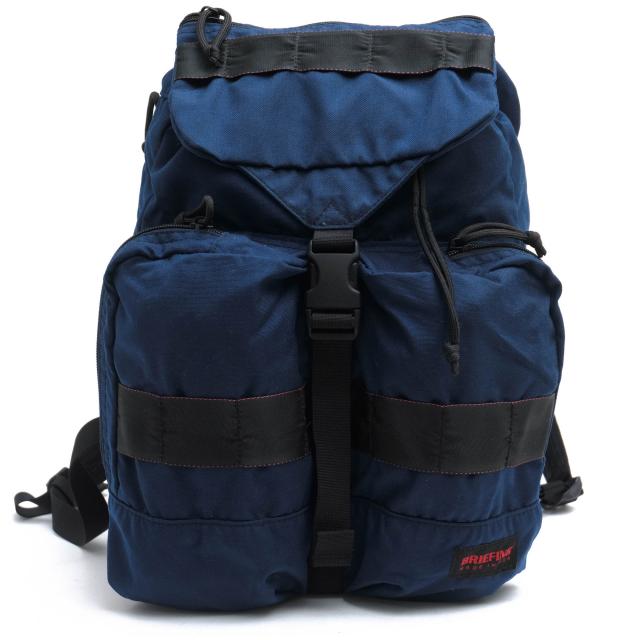 ○ブリーフィング BRIEFING 500デニール コーデュラナイロン リュック BRF284219 FLIGHT LIGHT FLAP SAC フラップ式 デイパック ミ 中古