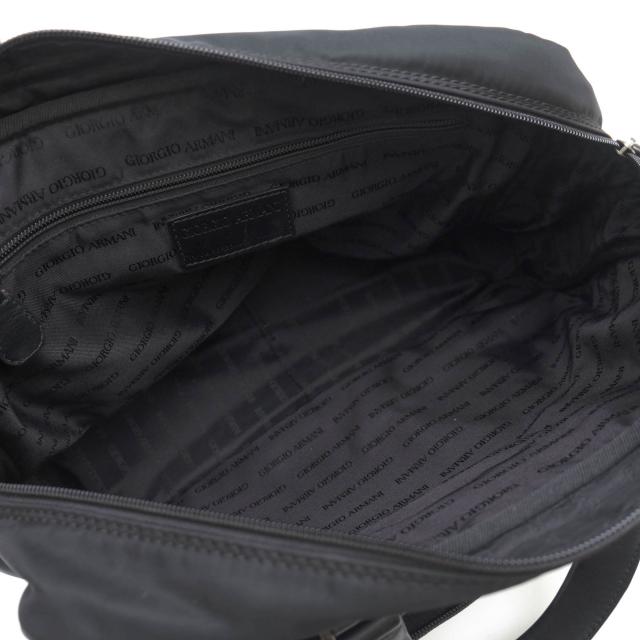 ○アルマーニ GIORGIO ARMANI 牛革 ビジネスバッグ A4サイズ収納可
