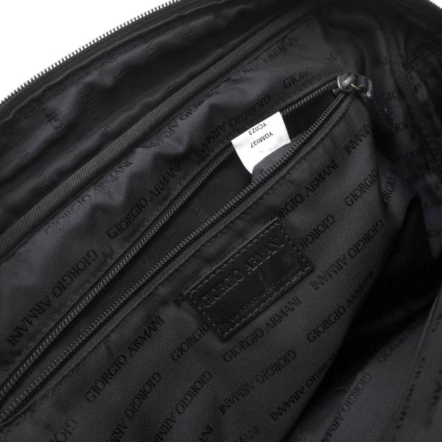 ○アルマーニ GIORGIO ARMANI 牛革 ビジネスバッグ A4サイズ収納可