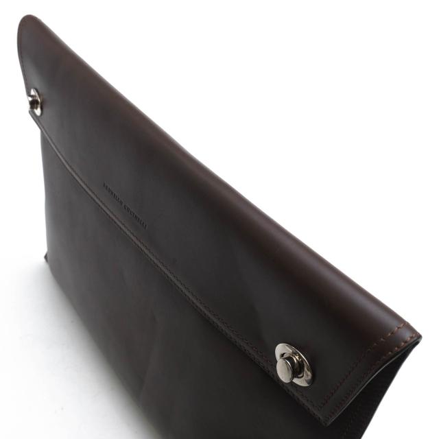 ○ブルネロクチネリ BRUNELLO CUCINELLI 牛革 セカンドバッグ