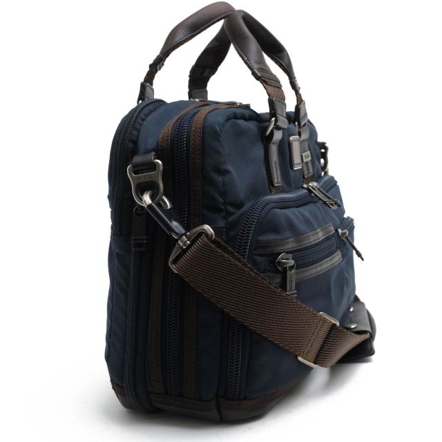 ○トゥミ TUMI FXTバリスティックナイロン ナパレザー 牛革 ビジネス