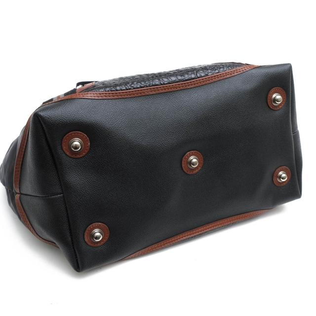 ○オロビアンコ orobianco 伊リモンタ社ナイロン 牛革 トートバッグ