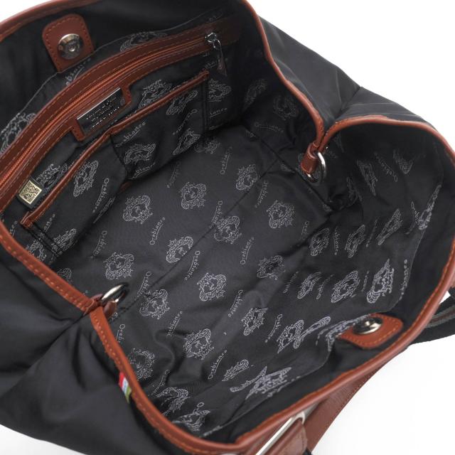 ○オロビアンコ orobianco 伊リモンタ社ナイロン 牛革 トートバッグ