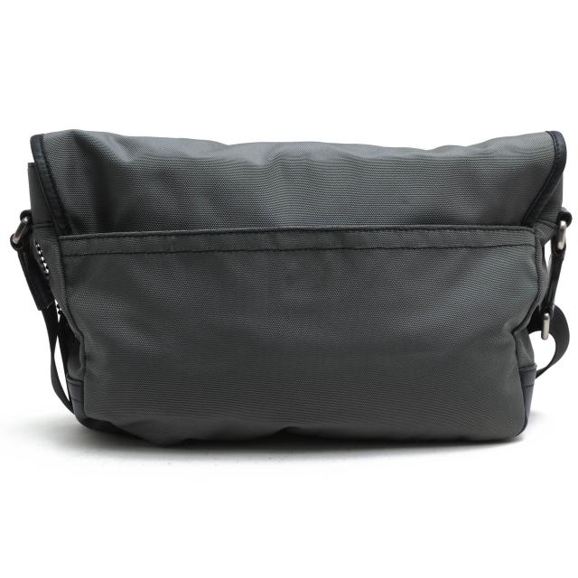 ○コーチ COACH ナイロンツイル 牛革 ショルダーバッグ F70575
