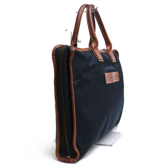 ○フェリージ Felisi 伊リモンタ社ナイロン バケッタレザー 牛革 ビジネスバッグ 02/23/DS メンズ 【中古】 中古