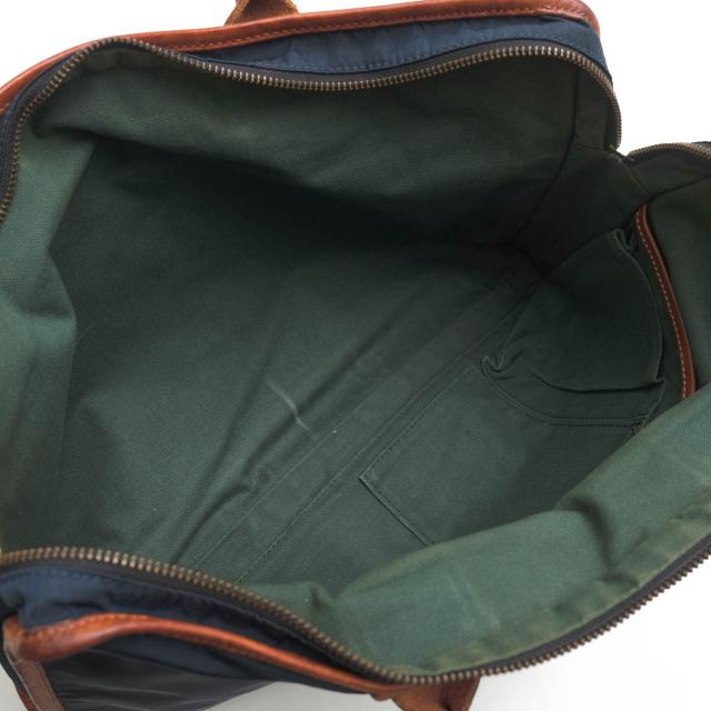 ○フェリージ Felisi 伊リモンタ社ナイロン バケッタレザー 牛革 ビジネスバッグ 02/23/DS メンズ 【中古】 中古