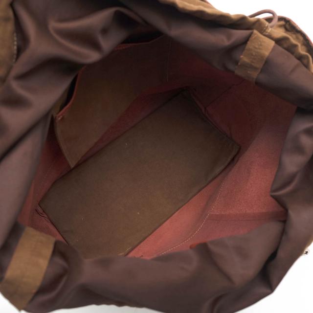 ○ソメスサドル SOMES SADDLE 牛革 トートバッグ AT-45 ALTER オルター トート2M 巾着仕様 定番 ユニセックス 男女兼用 レディース 中古_7