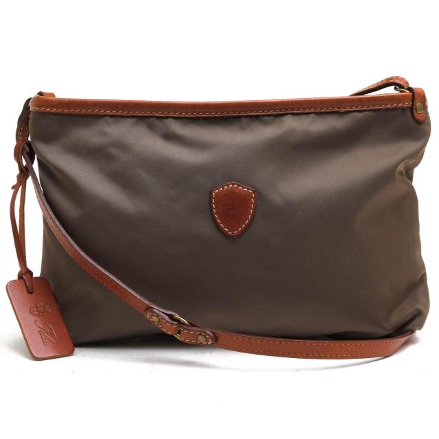 ○フェリージ Felisi 伊リモンタ社ナイロン バケッタレザー 牛革 ショルダーバッグ 15/47/1/DS サコッシュ レディース 【中古】 中古