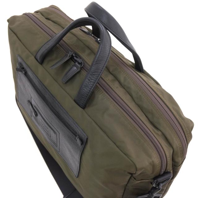 ○ポーター 吉田カバン PORTER ナイロンツイル ボストンバッグ 857-07479 FLY BOSTON BAG S フライ 2WAY ショルダーバッグ シボ革  中古_4