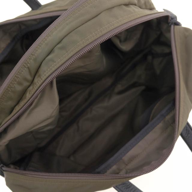 ○ポーター 吉田カバン PORTER ナイロンツイル ボストンバッグ 857-07479 FLY BOSTON BAG S フライ 2WAY ショルダーバッグ シボ革  中古 ○ポーター 吉田カバン PORTER ナイロンツイル ボストンバッグ 857
