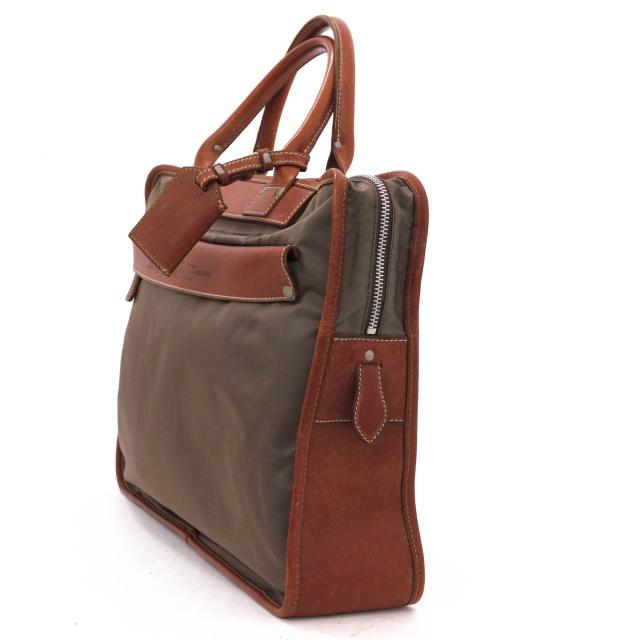 ○フェリージ Felisi リモンタナイロン バケッタレザー 牛革 ビジネスバッグ 8637/2/DS 定番 メンズ 【中古】 中古