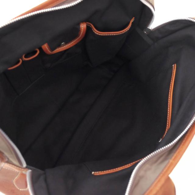 ○フェリージ Felisi リモンタナイロン バケッタレザー 牛革 ビジネスバッグ 8637/2/DS 定番 メンズ 【中古】 中古