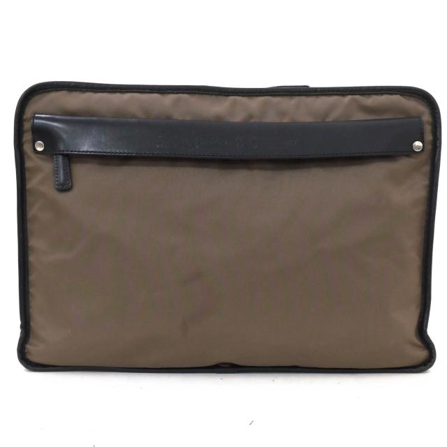 ○フェリージ Felisi 伊リモンタ社ナイロン バケッタレザー 牛革 セカンドバッグ/クラッチバッグ 907 メンズ 【中古】 中古