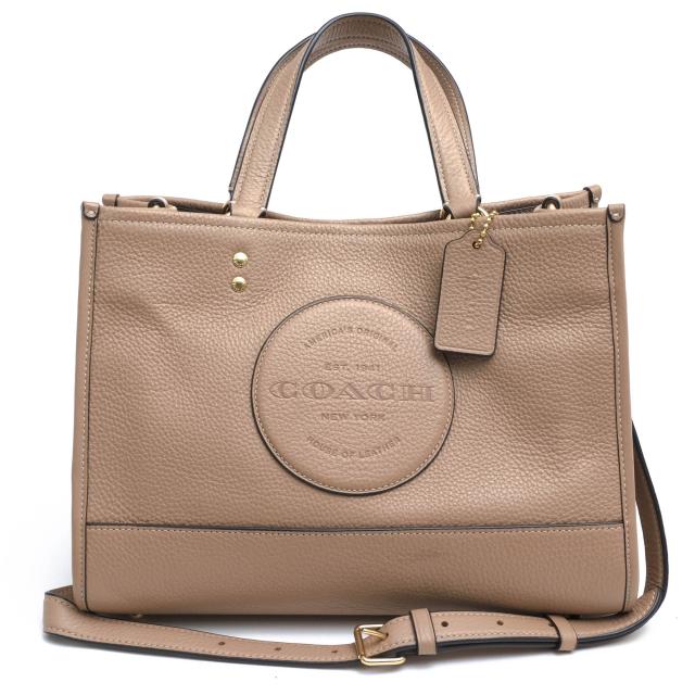 ○コーチ COACH ペブルドレザー 牛革 トートバッグ C2004 Dempsey Carryall With Patch デンプシー キャリーオール ウィズ パッチ 中古 26,197円