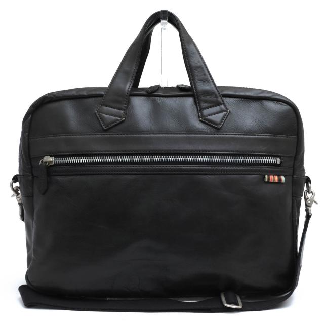 ○ポールスミス Paul Smith 牛革 ビジネスバッグ PST022 リンクル