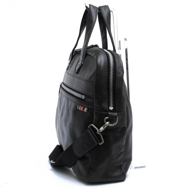 ○ポールスミス Paul Smith 牛革 ビジネスバッグ PST022 リンクル