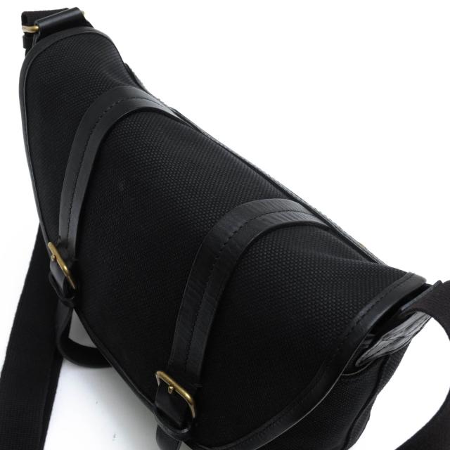 ○土屋鞄 TSUCHIYA-KABAN ラフコットンキャンバス オイル仕上げヌメ革