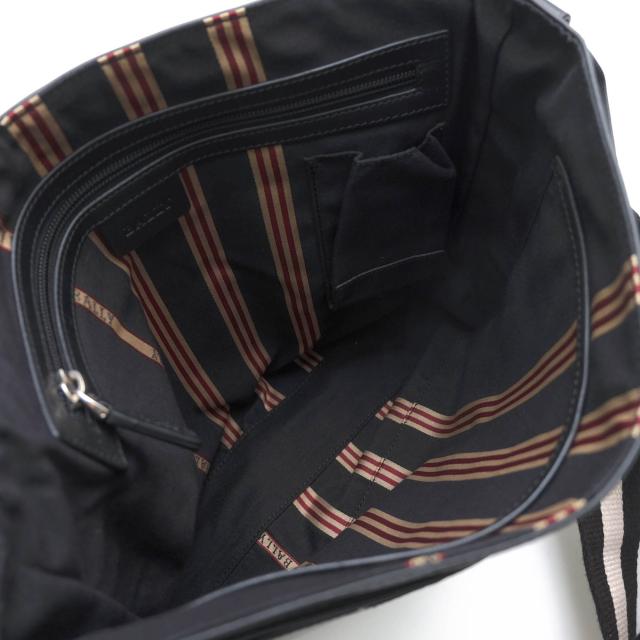 ○バリー BALLY TRAINSPOTTING トレインスポッティング 牛革 カーフ ショルダーバッグ TAN バリーストライプ メッセンジャーバッグ 中古_7